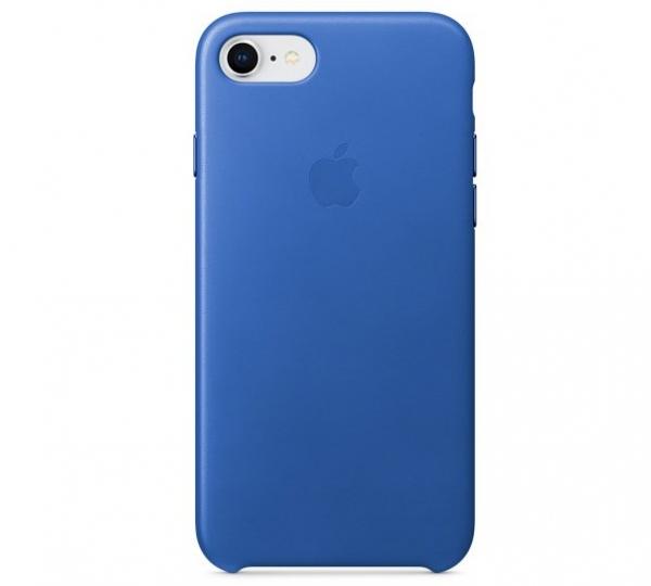 Apple iPhone SE Gen.2/8/7 Leather Case Electric Blue