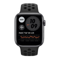 Apple Watch Nike Series 6 44mm Space Gray with Anthracite/Black Nike Sport Band A2292 фото 1