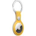Apple AirTag Leather Key Ring Meyer Lemon фото 2
