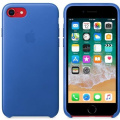 Apple iPhone SE Gen.2/8/7 Leather Case Electric Blue фото 3