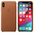 Apple iPhone XS Max Leather Case Saddle Brown фото 3
