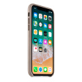 Apple iPhone X Leather Case Taupe фото 3