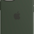 Apple iPhone 12 mini Silicone Case with MagSafe Cypress Green фото 1