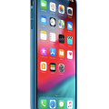 Apple Leather Case для iPhone XS Max Cape Cod Blue фото 3