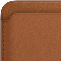 Apple iPhone Leather Wallet with MagSafe Saddle Brown фото 4