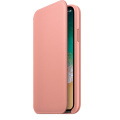 Apple iPhone X Leather Folio Soft Pink фото 2