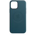 Apple iPhone 12/12 Pro Leather Case with MagSafe Baltic Blue фото 1