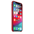 Apple iPhone XS Max Leather Case Red фото 2