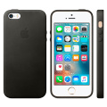 Apple Leather Case iPhone SE Black фото 2