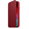 Apple iPhone XS Leather Folio Red фото 2