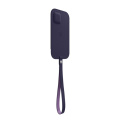 Apple iPhone 12 mini Leather Sleeve with MagSafe Deep Violet фото 2