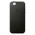 Apple Leather Case iPhone SE Black фото 1