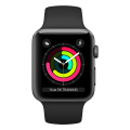 Apple Watch Series 3 42mm Space Grey with Black Sport Band A1859 фото 1