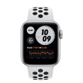Apple Watch Nike Series 6 40mm Silver with Pure Platinum/Black Nike Sport Band A2291 фото 1