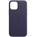 Apple iPhone 12 mini Leather Case with MagSafe Deep Violet фото 1