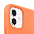 Apple iPhone 12 mini Silicone Case with MagSafe Kumquat фото 2