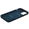 Apple iPhone 12/12 Pro Leather Case with MagSafe Baltic Blue фото 3