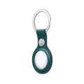 Apple AirTag Leather Key Ring Forest Green фото 3