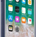 Apple Leather Case для iPhone 8/7 Plus Midnight Blue фото 3