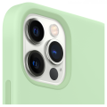 Apple iPhone 12 Pro Max Silicone Case with MagSafe Pistachio фото 3