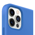 Apple iPhone 12 Pro Max Silicone Case with MagSafe Capri Blue фото 2
