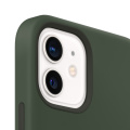 Apple iPhone 12 mini Silicone Case with MagSafe Cypress Green фото 2