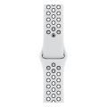 Apple Watch Nike Series 6 44mm Silver with Pure Platinum/Black Nike Sport Band A2292 фото 3