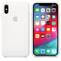 Apple iPhone XS Silicone Case White фото 3