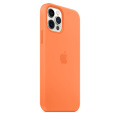 Apple iPhone 12/12 Pro Silicone Case with MagSafe Kumquat (2020) фото 2