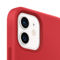 Apple iPhone 12 mini Silicone Case with MagSafe Red фото 3