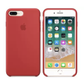 Apple iPhone 8 Plus / 7 Plus Silicone Red фото 2