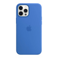 Apple iPhone 12 Pro Max Silicone Case with MagSafe Capri Blue фото 1