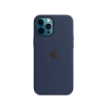 Apple iPhone 12 Pro Max Silicone Case with MagSafe Deep Navy (2020) фото 1