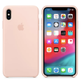 Apple Silicone Case для iPhone XS Max Pink Sand фото 2