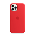 Apple iPhone 12/12 Pro Silicone Case with MagSafe Red (2020) фото 1