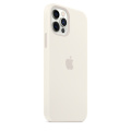 Apple iPhone 12/12 Pro Silicone Case with MagSafe White фото 2