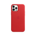 Apple iPhone 12 Pro Max Leather Case with MagSafe Red фото 1