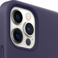 Apple iPhone 12 Pro Max Leather Case with MagSafe Deep Violet фото 4