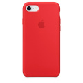 Apple Silicone Case для iPhone 8/7 Red фото 1