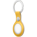 Apple AirTag Leather Key Ring Meyer Lemon фото 3