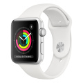 Apple Watch Series 3 42mm Silver with White Sport Band A1859 фото 2