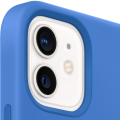 Apple iPhone 12 | 12 Pro Silicone Case with MagSafe Capri Blue фото 3