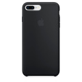 Apple iPhone 8 Plus / 7 Plus Silicone Black фото 1