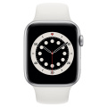 Apple Watch Series 6 40mm Silver with White Sport Band A2291 фото 1
