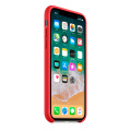 Apple iPhone X Silicone Case Red фото 3