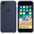 Apple Silicone Case для iPhone 8/7 Midnight Blue фото 2