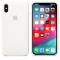 Apple iPhone XS Max Silicone Case White фото 3