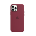 Apple iPhone 12 Pro Max Silicone Case with MagSafe Plum (2020) фото 1
