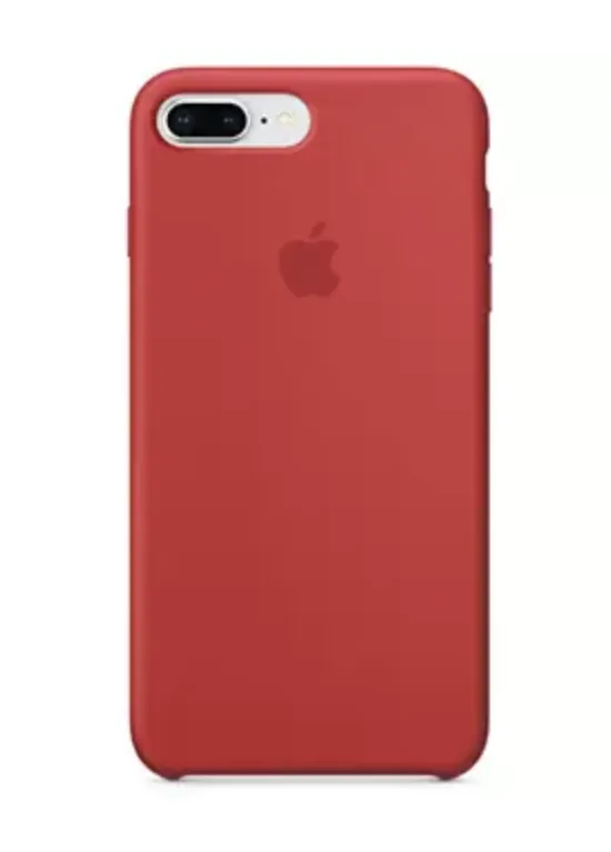 Apple iPhone 8 Plus / 7 Plus Silicone Red